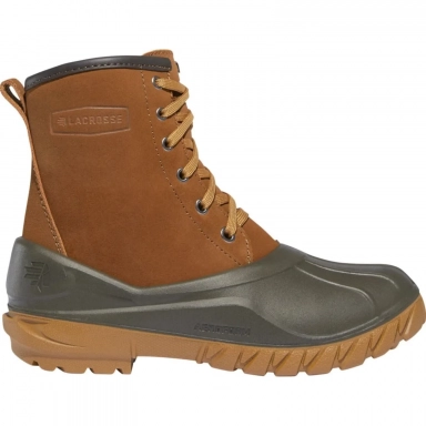 Lacrosse Womens Aero Timber Top Lace Up 8 Clay Brown Shearling Hiking