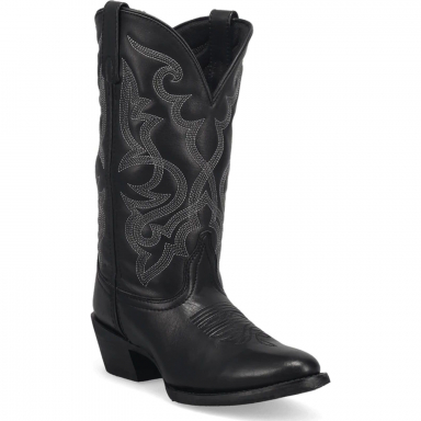 Laredo Womens Maddie Leather Boot Black 51110