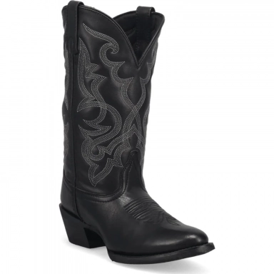 Laredo Womens Maddie Leather Black Boot