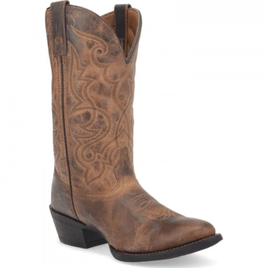 Laredo Womens Maddie Leather Tan Boot