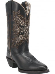 Laredo Womens Journee Leather Boot Black 51190
