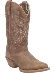Laredo Womens Journee Leather Boot Brown 51191