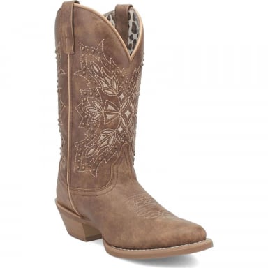 Laredo Womens Journee Leather Boot Brown 51191
