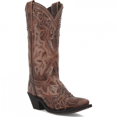 Laredo Womens Braylynn Leather Boot Brown 52410