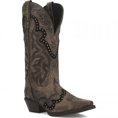 Laredo Womens Skyla Leather Boot Brown 52413