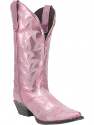 Laredo Womens Dream Girl Leather Boot Pink 52464