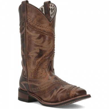 Laredo Womens Charli Leather Tan Boot