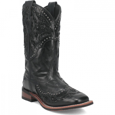 Laredo Womens Eternity Leather Boot Black 5970
