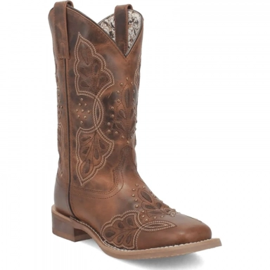 Laredo Womens Dionne Leather Camel Boot