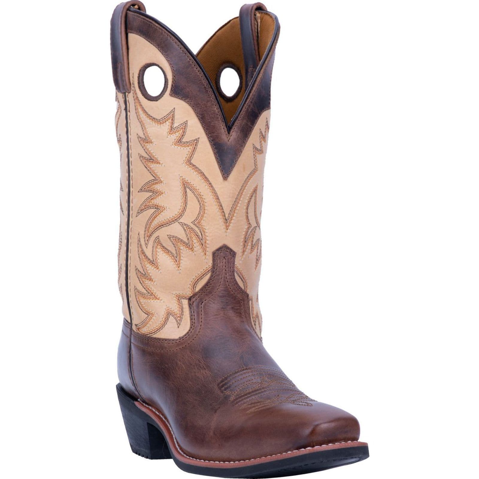 Shop Laredo Mens Patton 12" Brown Cowboy Square Toe Boot 68321 Save