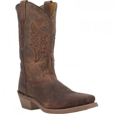 Laredo Mens Nico Leather Taupe Boot