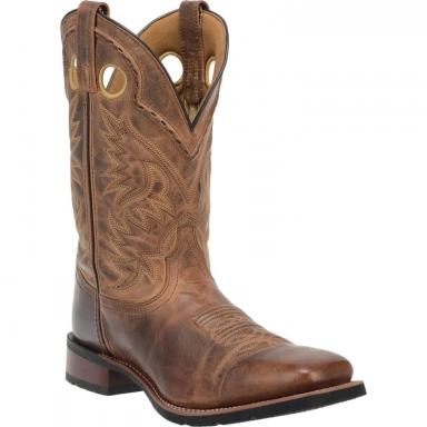Laredo Mens Kane Leather Tan Boot