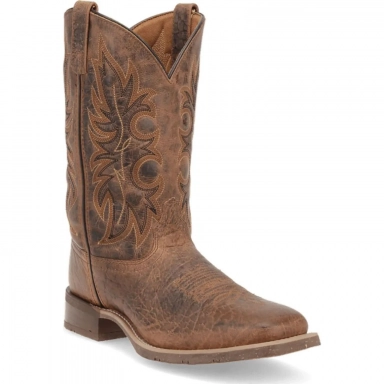 Laredo Mens Durant Leather Rust Boot