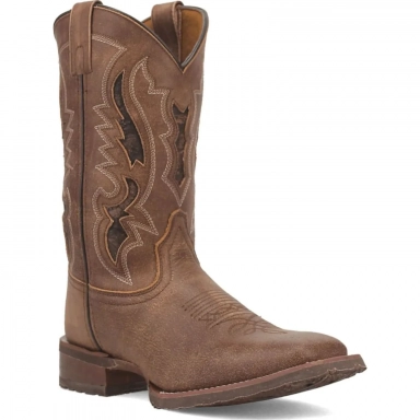 Laredo Mens Martin Leather Tan Boot