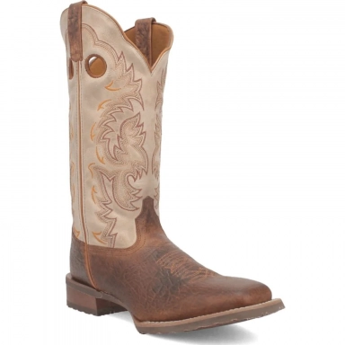 Laredo Mens Peete Leather Rust Boot