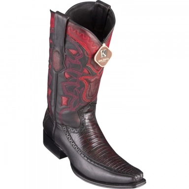 Los Altos Mens European Square Toe Half Vamp Teju Premium Edition