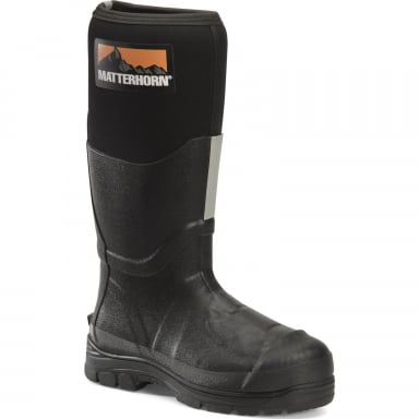 Matterhorn Mens 15" Steel Toe Metguard Puncture Resisting Rubber Boot MT202