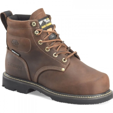 Matterhorn Mens 6 Waterproof Steel Toe D3O Internal MetGuard Work Boot