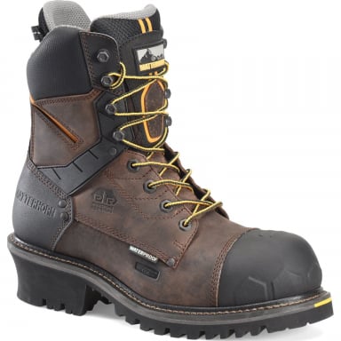 Matterhorn Mens 8" Waterproof Composite Toe Puncture Resisting Logger Boot MT2558
