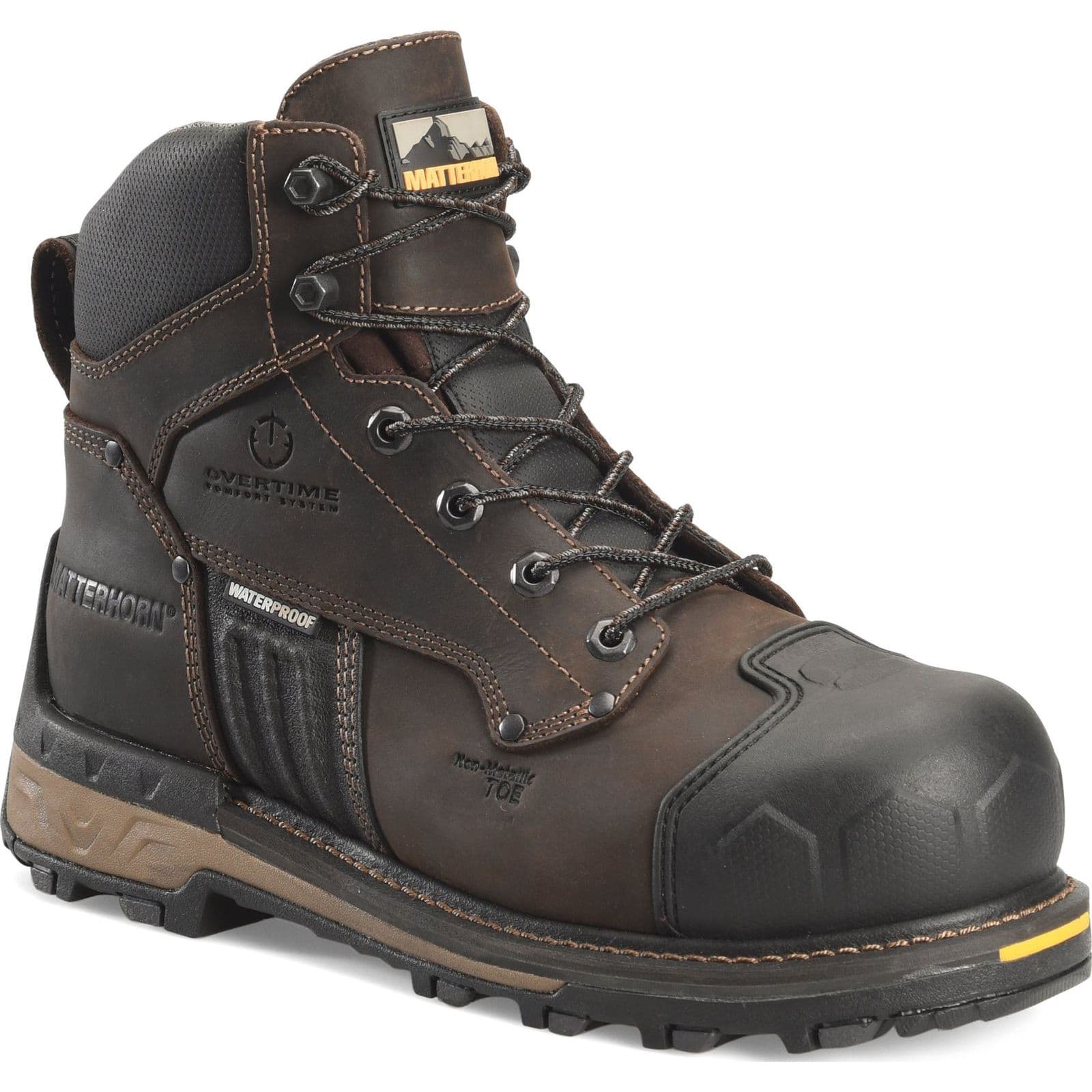 Shop Matterhorn Mens 6" Max Waterproof Composite Toe Logger Work Boot