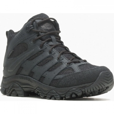 Merrell Unisex Moab 3 Mid Wp Work Shoe Black
