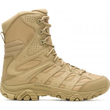 Merrell Mens Moab 3 8" Tactical Zip Wp Work Boots J004107W