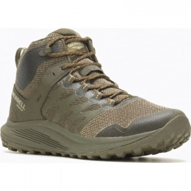 Merrell Unisex Nova 3 Mid Wp Work Boot Green