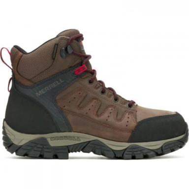 Merrell Mens Windoc Work Boot in Brown