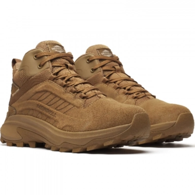 Merrell Mens Moab Speed Work Boot Brown