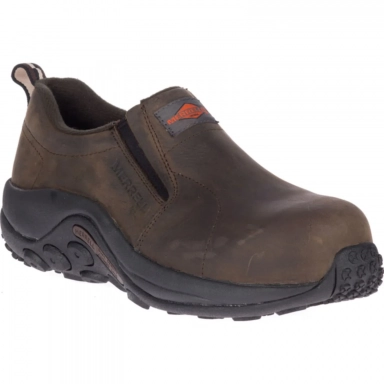 Merrell Womens Jungle Moc Ltr Ct Slip-On Brown