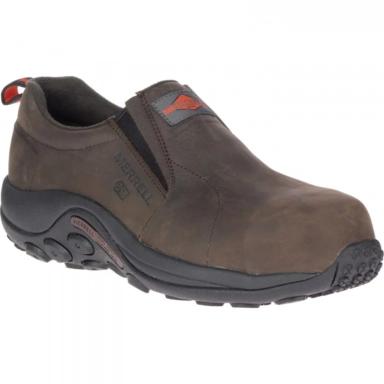 Merrell Mens Jungle Moc Ltr Ct Sd Slip-On Brown