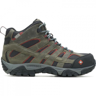 Merrell Mens Moab Vertex Mid Wp Ct Work Boots J11515
