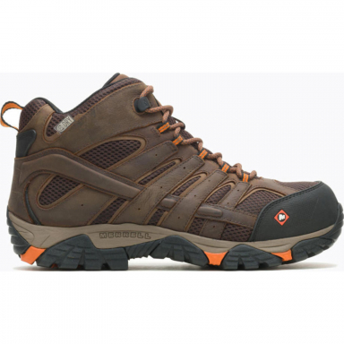 Merrell Mens Moab Vertex Mid Wp Ct Work Boots J11617