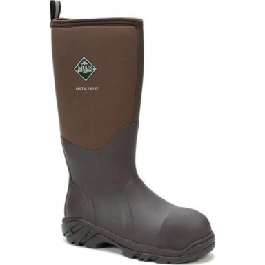 Muck Boots Unisex Arctic Pro Steel Toe Brown ACP-STL-BRN-070 Work Boot