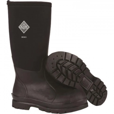 Muck Unisex Boots Chore Tall Black CHH-000A-BL-050 Work Boot