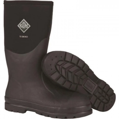 Muck Unisex Boots Chore Steel Toe Black CHS-000A-BLK-050 Work Boot