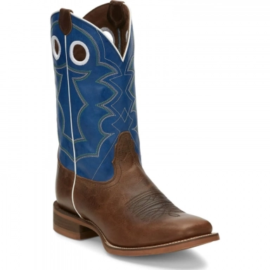 Nocona Boots Mens 11 Cohan Tan Cowboy Boot