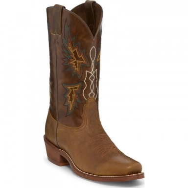 Nocona Boots Mens 12 Go Round Cowboy Boot
