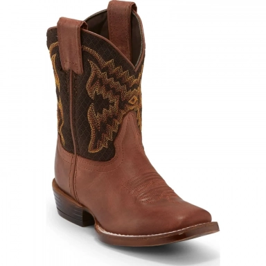 Nocona Boots Kids 9 Fynn Rust Cowboy Boot