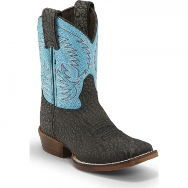 Nocona Boots Kids 9 Fynn Black Cowboy Boot