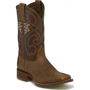 Nocona Boots Womens 11 Cowpoke Tan Vintage Cowgirl Boot
