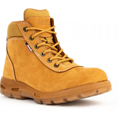 Redback 6" Omaha Wheat Nubuck Lace-up Side Zip UCWZ
