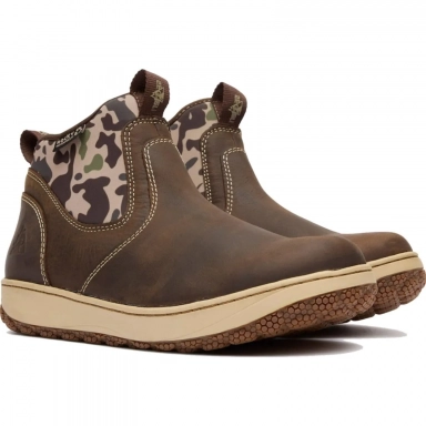 Rocky Boot Mens Dry-Strike SRX Outdoor Slip-On Camo