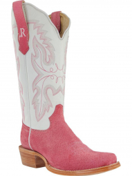 Womens Rose Boar Cowgirl Boots RWL8608
