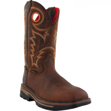 R Watson Midnight Hazel Wide Square Steel Toe Waterproof Work Boot