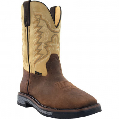 R Watson Bone Wide Square Steel Toe Work Boot