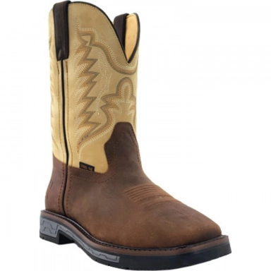 R Watson Bone Wide Square Steel Toe Work Boot