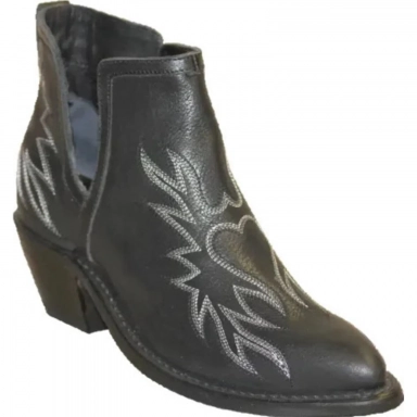 Sage Womens Blackfield Ankle Bootie