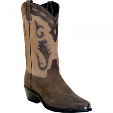 Sage Mens Brown Western Boot 4740