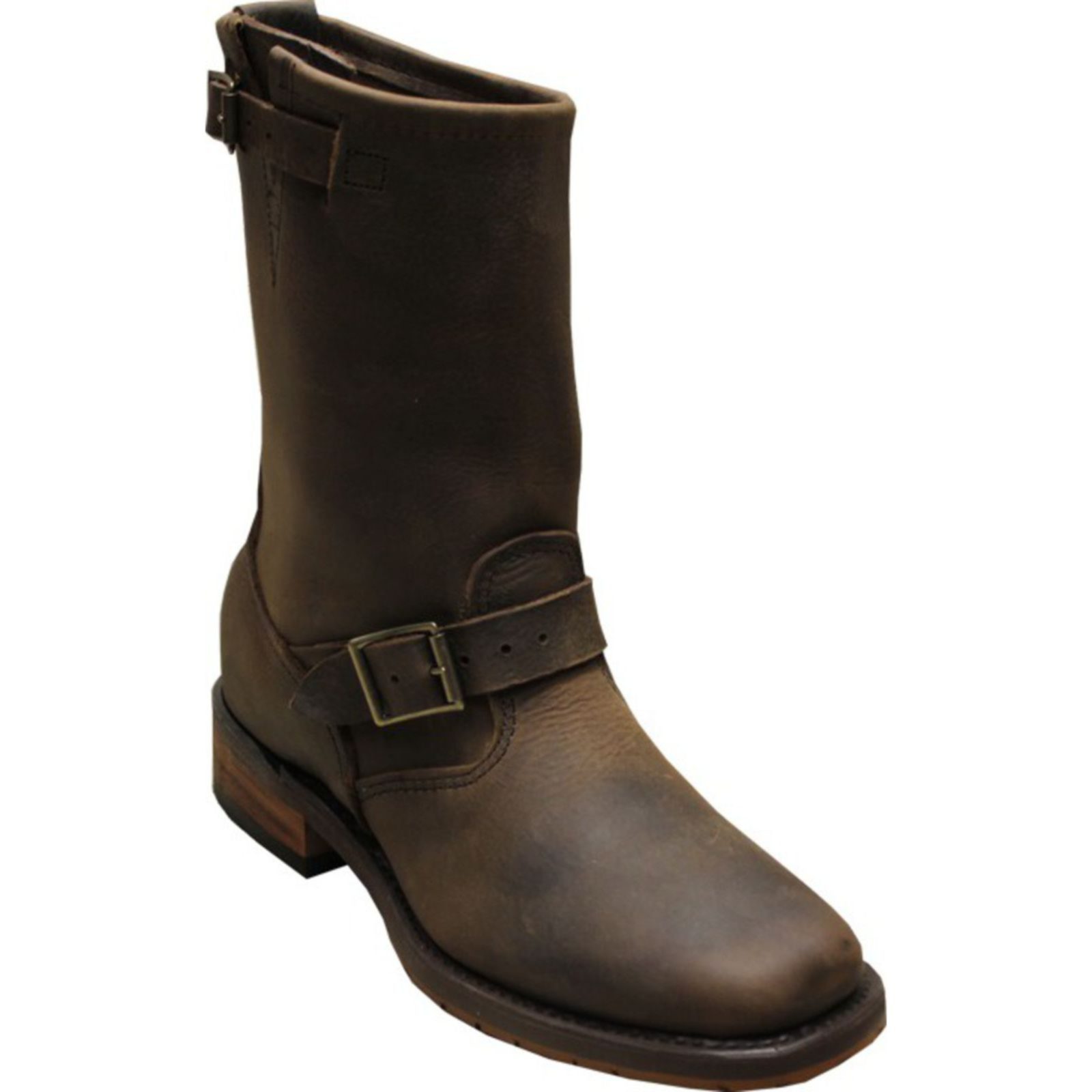 tan biker boots